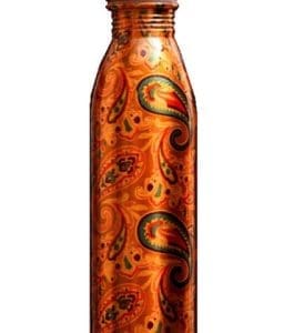 Pure copper design water bottle