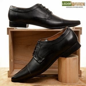 Genuine Leather Oxford Black Formal Shoes