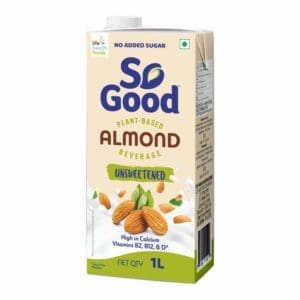 So Good Almond Fresh Natural Unsweetened 1 LTS
