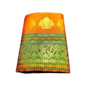 Cotton Silk Saree - Brocade With Rich Pallu