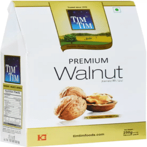 Tim Tim California Walnuts Kernels Premium vacuum packed Walnuts  (250 GMS)