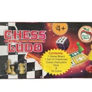 Ludo and Chess 2 in 1 Board Games
