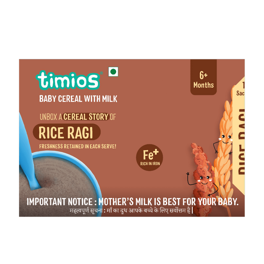 Timios - Baby Cereal - Rice Ragi