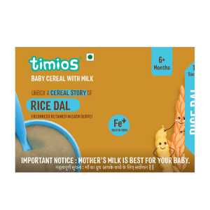 Timios - Baby Cereal - Rice Dal