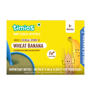 Timios - Baby Cereal - Wheat Banana