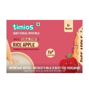 Timios - Baby Cereal - Rice Apple