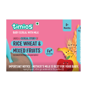 Timios - Baby Cereal - Rice Wheat Mixed Fruit