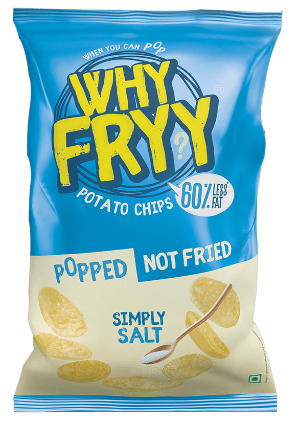 Popped Potato Chips, 60% less fat
