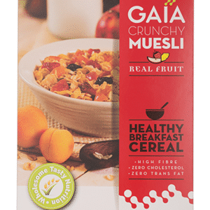 Gaia Crunchy Muesli - Real Fruit 400 GMS
