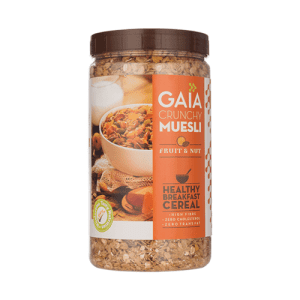 Gaia Crunchy Muesli - Fruit &Nut 1 KG