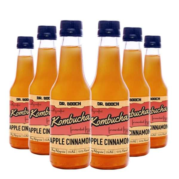 Dr.Booch Apple Cinnamon Kombucha - Pack Of 6