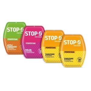 Stop-O Power Bag Combo Pack, Melon, Apple Cinnamon, Tangerine 2 Pack Fragrances - Pack of 4