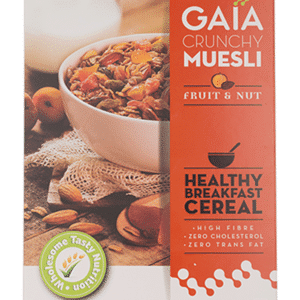 Gaia Crunchy Muesli - Fruit & Nut 400 GMS