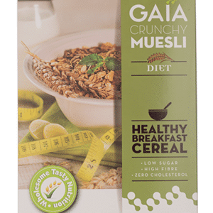 Gaia Crunchy Muesli - Diet 400 GMS