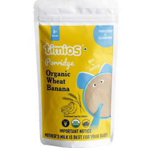 Porridge - Organic Wheat & Banana - 8+ Months