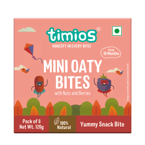 Timios - Mini Oaty Bites - Nuts & Berries