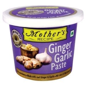 Mother's Recipe Ginger Garlic Paste Cup 300 GMS - Jar