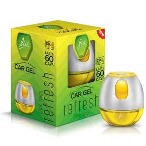 Lia Dashboard Gel Car Freshener - Citric Tango ( Refresh ) 45 GMS