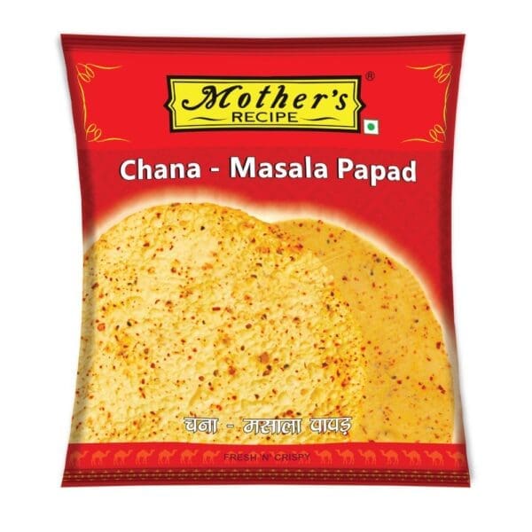 Mother'S Recipe Chana Masala Papad (7") 200 Gm