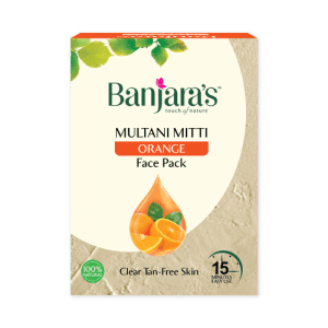 Banjara's Multani Mitti Orange Face Pack Powder 100 GMS
