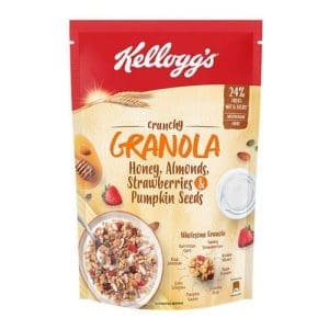 Kellogg's Crunchy Granola - Strawberries & Pumpkin Seeds- 450 GMS