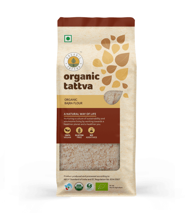 Organic Bajra Flour 500 GMS