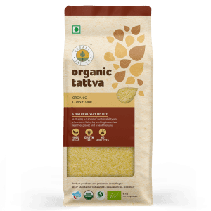 Organic Corn Flour (Makka Atta) 500 GMS