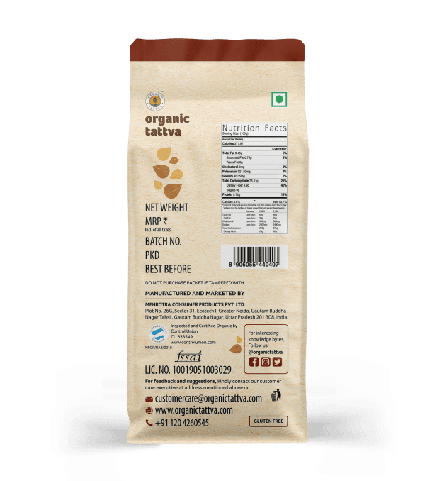 Organic Jowar Flour 500 GMS