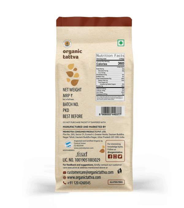 Organic Ragi Flour 500 GMS