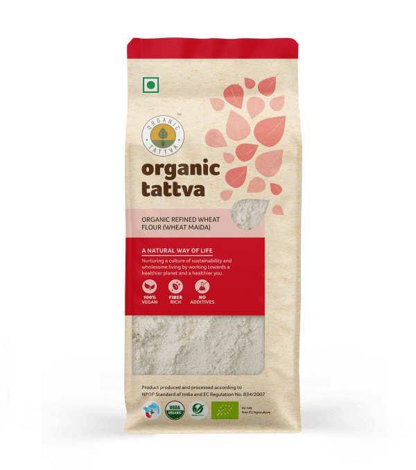 Organic Refined Wheat Flour (Wheat Maida) 500 GMS