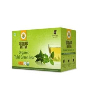 Organic Tulsi Green Tea  (20 Bags x 2 GMS each)