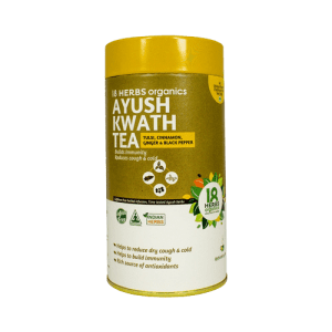 18 Herbs Organics Ayush Kwath Tea 40 Bags