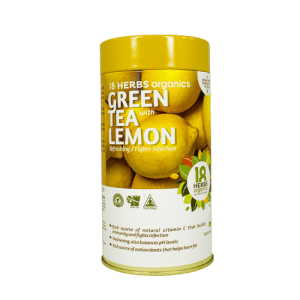 18Herbs Lemon Tea - 40 Tea Bags (TIN)