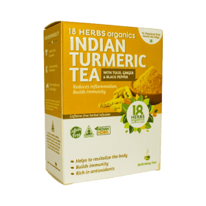 18 Herbs Indian Turmeric Tea 15 Bags