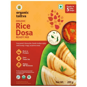 Organic Rice Dosa Ready Mix, 200 GMS