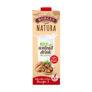 Borges Natura Rice & Walnut Milk 1 LTR