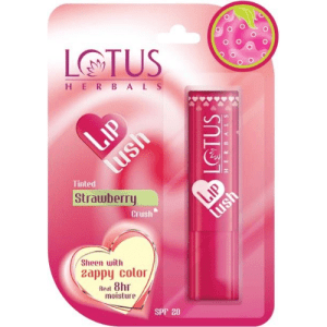 Lotus Herbals LIP LUSH Strawberry Crush Spf 20 4 GMS