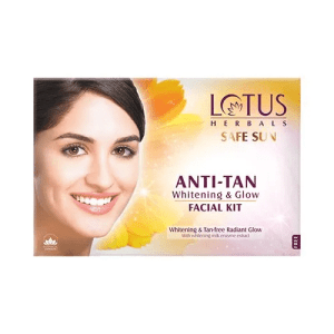 Safe Sun Anti-Tan Whitening & Glow Facial Kit, 1 pc