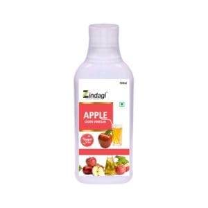 Zindagi Apple Cider Vinegar - Raw, Unfiltered And Undiluted - 100% Pure Vinegar(500 Ml)