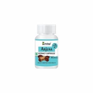 ZINDAGI Arjuna Extract Capsule - Helps To Maintain A Good Health - 60cap (Pack of 1)