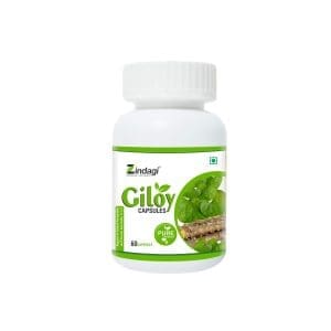 ZINDAGI Giloy Capsules - Immunity Booster - Pure Giloy Leaves And Stem Extract Capsules