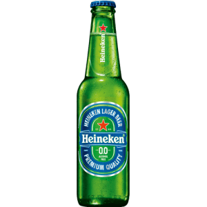 Heineken 0.0%Non Alcohol Beer 330 ML Bottle