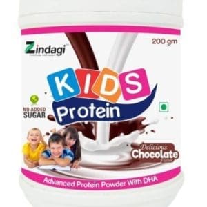 Zindagi Kidd Protein Powder - Champ Protein Whey Nutrition Chocolate Flavor- (200 GMS)