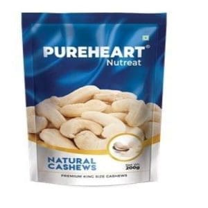 Pureheart Natural Cashew 200 GMS
