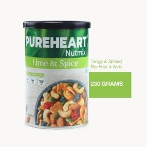 Pureheart Nutmix Lime & Spice 230 GMS Can