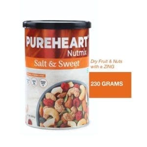Pureheart Nutmix Salt & Sweet 230 GMS Can