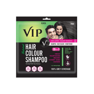 VIP Natural Hair Colour Shampoo Black 20 ML