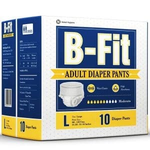 B-Fit Adult Diaper Pants Pack of 10 Pieces