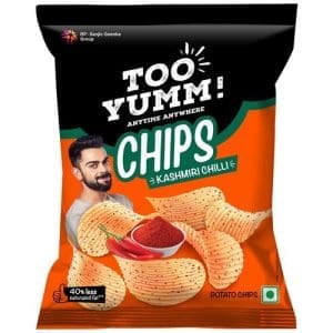 Too Yumm! Potato Chips - Kashmiri Chilli 52 GMS