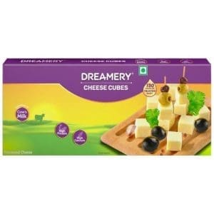 Dreamery Cheese Cubes - High In Protein & Calcium 180 GMS